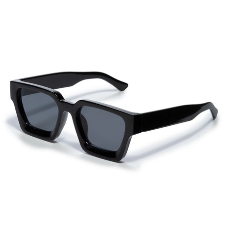 Lunettes de soleil carrées - Lunettes de soleil pour femmes - Lunettes Festival - Lunettes Rave - Lunettes - Monture épaisse - Black