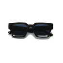 Lunettes de soleil carrées - Lunettes de soleil pour femmes - Lunettes Festival - Lunettes Rave - Lunettes - Monture épaisse - Black