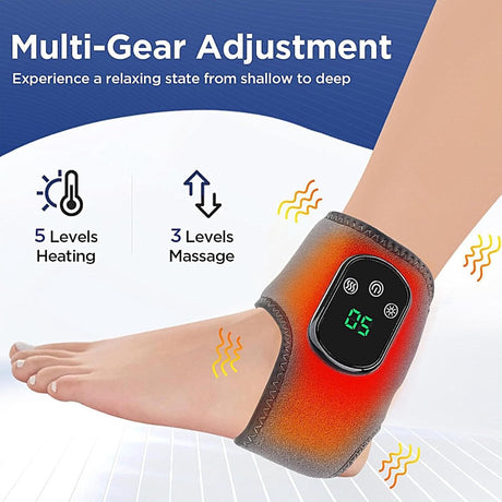 Foot massager - Blood circulation - Neuropathy - EMS electric foot massager - Ideal for recovery - Sports and everyday well-being - Perfect for runners - Fitness enthusiasts - Use after exercise