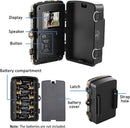Rechargeable wildlife camera with night vision - 10 x 13.2 cm - IP66 waterproof - 1.3 m range - 1080p - 32 GB SD card included - For wildlife monitoring - For outdoor use