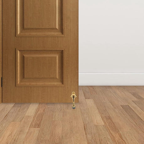 Door stop - interior door stop - exterior door stop - door stop - safety door stop - swing and recessed door stop - wall protection - gold