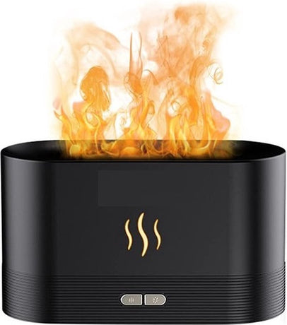 Boostiv® Aroma Diffuser - Humidifier - Aromatherapy - Flame Effect - Aroma Diffuser - Nebulizer