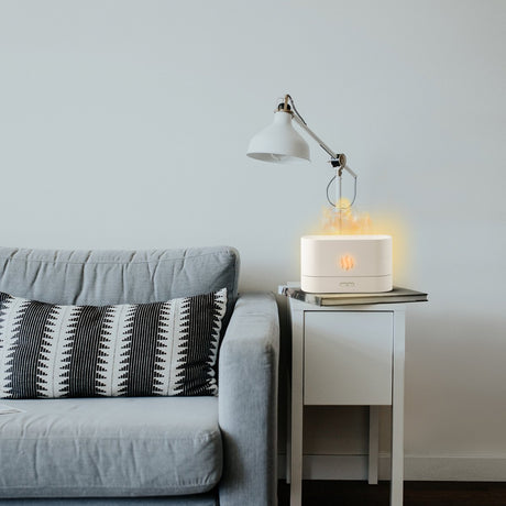Boostiv Aroma Diffuser - Humidifier - Aromatherapy - Flame Effect - Aroma Diffuser