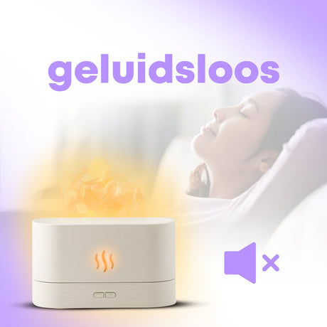 Boostiv Aroma Diffuser - Humidifier - Aromatherapy - Flame Effect - Aroma Diffuser