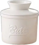 Wit Butter Dish - Butter Dish - Water-Cooled Butter Dish with Water Line - Ceramic Butter Dome for Spreading Butter - Christmas Gift for the Kitchen - Kitchen Baby Clothing Accessories - Kitchen Tools