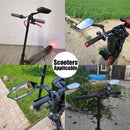 Electric bike rearview mirror, ideal for Father's Day, 360° rotating, compatible with almost all bikes, Allen key included.