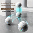 Interactive Dog Toy - Self-Rolling Dog Ball - Durable Automatic Dog Ball, Light Grey - 5.6 cm