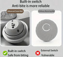 Interactive Dog Toy - Self-Rolling Dog Ball - Durable Automatic Dog Ball, Light Grey - 5.6 cm