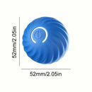 Interactive Dog Toy - Self-Rolling Dog Ball - Durable Orange Automatic Ball - 5 cm