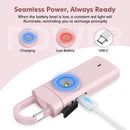 Personal Alarm - Powerful 130dB Sound and Flashing Light - Personal Security Alarm - Self-Defense Keychain - Personal Protection - Emergency Signal - Senior Alarm - Portable Security Alarm