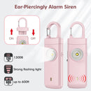 Personal Alarm - Powerful 130dB Sound and Flashing Light - Personal Security Alarm - Self-Defense Keychain - Personal Protection - Emergency Signal - Senior Alarm - Portable Security Alarm