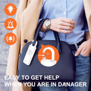Personal Alarm - Powerful 130dB Sound and Flashing Light - Personal Security Alarm - Self-Defense Keychain - Personal Protection - Emergency Signal - Senior Alarm - Portable Security Alarm - Wit