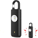 Personal Alarm - Powerful 130dB Sound and Flashing Light - Personal Security Alarm - Self-Defense Keychain - Personal Protection - Emergency Signal - Senior Alarm - Portable Security Alarm - Black