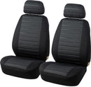 Car seat cover / Car seat cover / Car seat covers / Universal car seat covers - Driver/passenger seat cover (Not for rear seats) - Universal - Fits most models - Stylish - Black/Gray