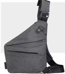 Anti-theft travel bag, small messenger bag, shoulder bag, lightweight backpack, casual chest bag with single strap for travel, sports, walking, cycling
