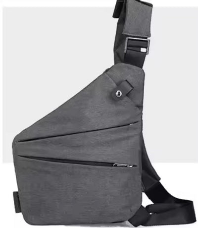 Anti-theft travel bag, small messenger bag, shoulder bag, lightweight backpack, casual chest bag with single strap for travel, sports, walking, cycling