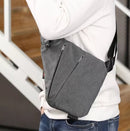 Anti-theft travel bag, small messenger bag, shoulder bag, lightweight backpack, casual chest bag with single strap for travel, sports, walking, cycling