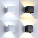 Rechargeable wall light with remote control - 5W - Three lighting colors - Adjustable intensity - Night light - Wireless - Battery operated - Suitable for indoor and outdoor use - Wit