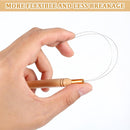 Microring Loop - Microring Needle 4 pieces - hair extensions - threading - beads