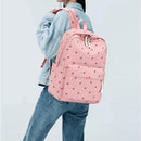 3 PCS Women's Backpack - Backpacks - Girl's Backpack - School Backpack for Teenage Girls - School Bag - Corduroy - Laptop Bag - Women's Travel Backpack - Pink