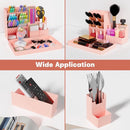 Pencil Case - 13 Compartments - Pen Holder - Desk Organizer - Pencil Holder - Desk Organizer - Pen Case - Plastic - Removable - Storage System - Mail Tray - Office Baby Clothing Accessories - Pink