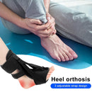 Night splint - Heel spur - Heel spur orthosis - Achilles tendon orthosis - Splint - Strasbourg sock - Achilles tendon - Extra support - Black
