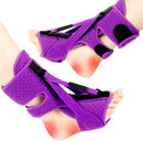 Night splint - Heel spur - Heel spur orthosis - Achilles tendon orthosis - Splint - Strasbourg sock - Achilles tendon - Extra support - Violet