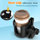 Stroller cup holder, universal stroller/pram cup holder, baby stroller organizer, drink and coffee cup holder with phone storage box, suitable for baby and bicycle