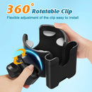 Stroller cup holder, universal stroller/pram cup holder, baby stroller organizer, drink and coffee cup holder with phone storage box, suitable for baby and bicycle