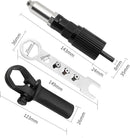 Pop rivet pliers - Cordless drill - Blind rivet pliers - for cordless drill - Pop rivet pliers set - Rivet pliers - Rivet fixing for drill