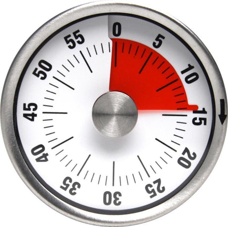 FLOKOO Leather and Metal Clock
