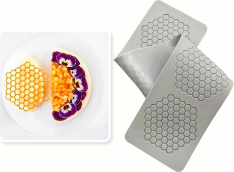 Honeycomb silicone mold / tile mold