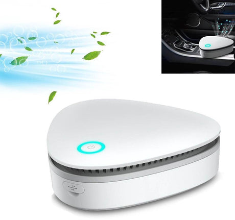 Air purifier, smoke cooler, air purifier suitable for allergy sufferers, mini air cooler, suitable for home, car, cooler and shoe box.