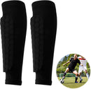 Shin guards - Football shin guards - Children's football shin guards - Shin guard straps - Premium leg protection with sleeves - Comfortable and impact-resistant - Size M - Suitable for training and competition