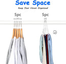 Hangers - Hangers - Children's Hangers - Baby Hangers - Plastic Hangers for Children - Baby Wardrobe Hangers - 20 Non-Slip Toddler Hangers - For Baby Clothes, Pants, Jackets, Dresses - Wit