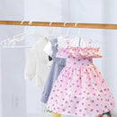 Hangers - Hangers - Children's Hangers - Baby Hangers - Plastic Hangers for Children - Baby Wardrobe Hangers - 20 Non-Slip Toddler Hangers - For Baby Clothes, Pants, Jackets, Dresses - Wit