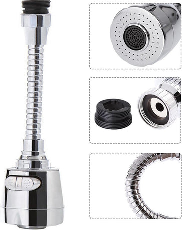 Greenure Flexible Tap Hose - Water-Saving Rinse Tap - Extension - Kitchen Tap