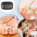 Electric nail clipper - Automatic electric nail file with LED light - Nail care for seniors, babies, men and adults - Hand and foot nail care