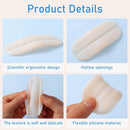 Set of 6 silicone bra strap pads - Shockproof - Non-slip shoulder pads - Gel bra strap pads - Comfortable and soft - Women's clothing - Relieves shoulder pain