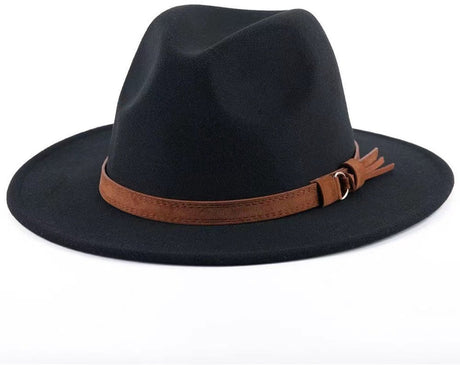 Hats - Roll-up felt hats for outdoor use - Hiking hats - Wool hats - Waterproof and foldable leather hat lining for men and women