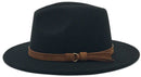 Hats - Roll-up felt hats for outdoor use - Hiking hats - Wool hats - Waterproof and foldable leather hat lining for men and women