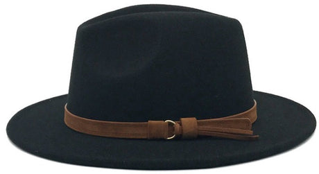Hat - Sun hat - Bucket hat - Women's sun hat - Men's bucket hat - Hiking hats - Waterproof wool hats - Roll-up felt hats for outdoor use - Foldable leather lining - For men and women (Camel)