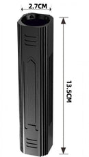 UV Flashlight - Professional UV Lamp - Black Light - 365 nm - Black Filter - Rechargeable - For curing resins, gemstones, minerals, and nail art