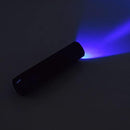 UV Flashlight - Professional UV Lamp - Black Light - 365 nm - Black Filter - Rechargeable - For curing resins, gemstones, minerals, and nail art