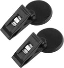 Set of 2 car windshield parking ticket holders - clip-on memo holder for cars, vans and caravans - self-adhesive ticket clips