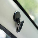 Set of 2 car windshield parking ticket holders - clip-on memo holder for cars, vans and caravans - self-adhesive ticket clips