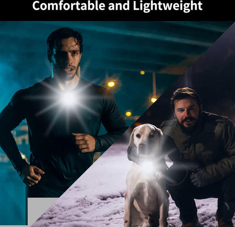 Running light - Chest lamp - Running chest lamp - Chest walker - USB rechargeable