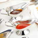 Gravy Boat - 240 ml - Pouring Jug - Stainless Steel Gravy Pitcher - Food-grade stainless steel gravy jug for juices, sauces, and roasting gravies