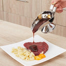 Gravy Boat - 240 ml - Pouring Jug - Stainless Steel Gravy Pitcher - Food-grade stainless steel gravy jug for juices, sauces, and roasting gravies