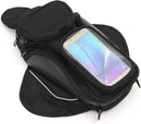 Black Phone Handlebar Tank Bag